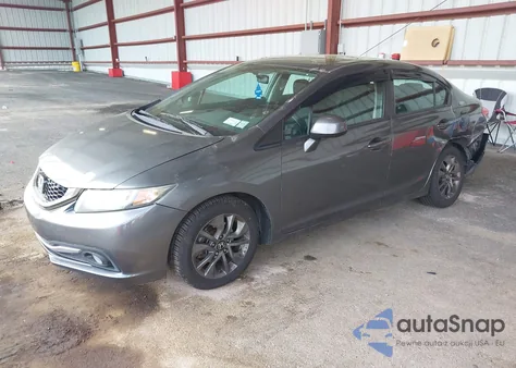 2013 Honda Civic Ex z USA, uszkodzony, nr VIN 19XFB2F82DE273239